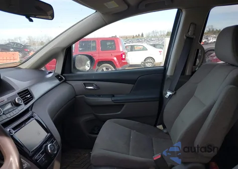 2014 Honda Odyssey Ex z USA, uszkodzony, nr VIN 5FNRL5H4XEB047273